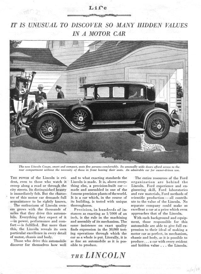 1930 Lincoln 6